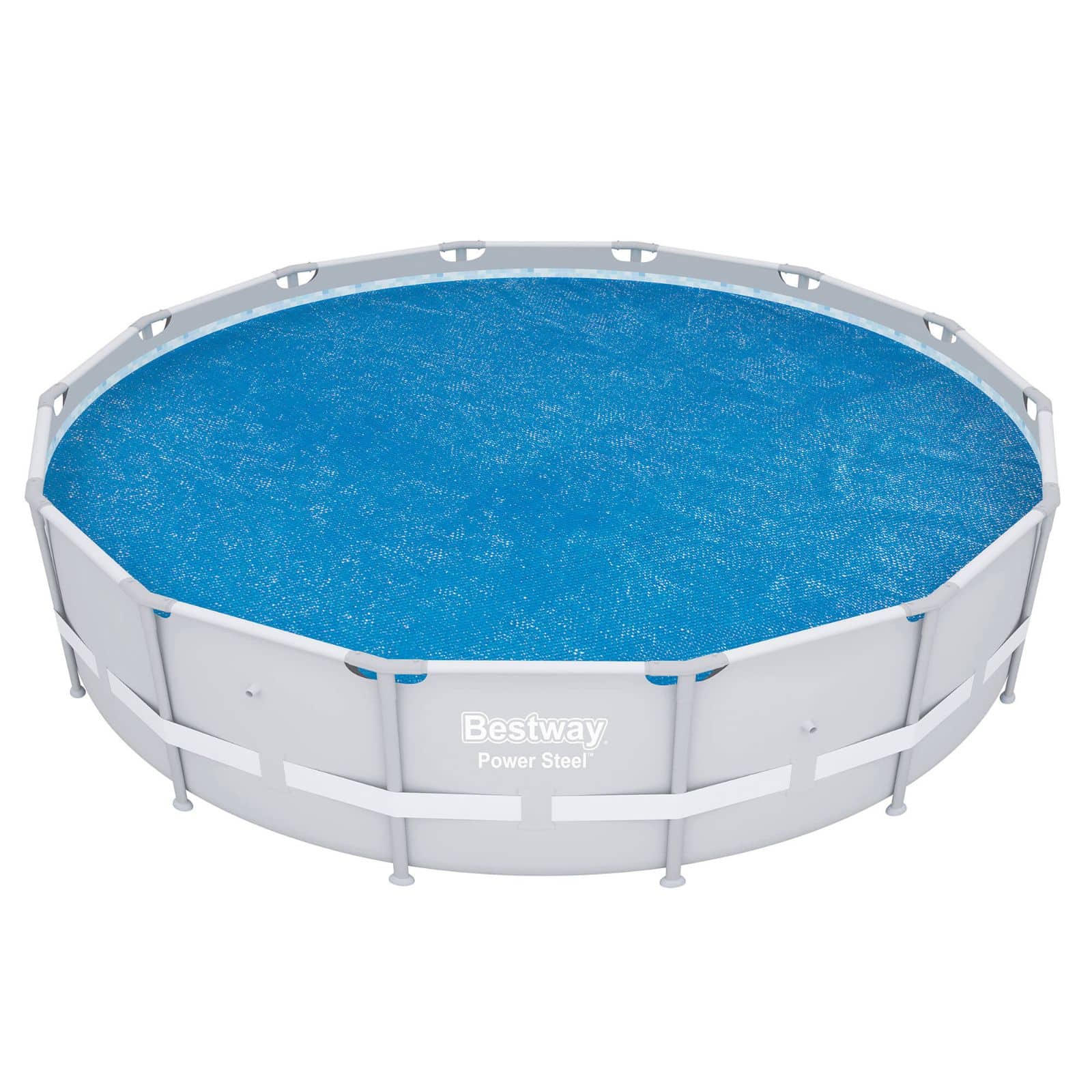 Cobertor solar para piscina desmontable Bestway ø462 cm redonda
