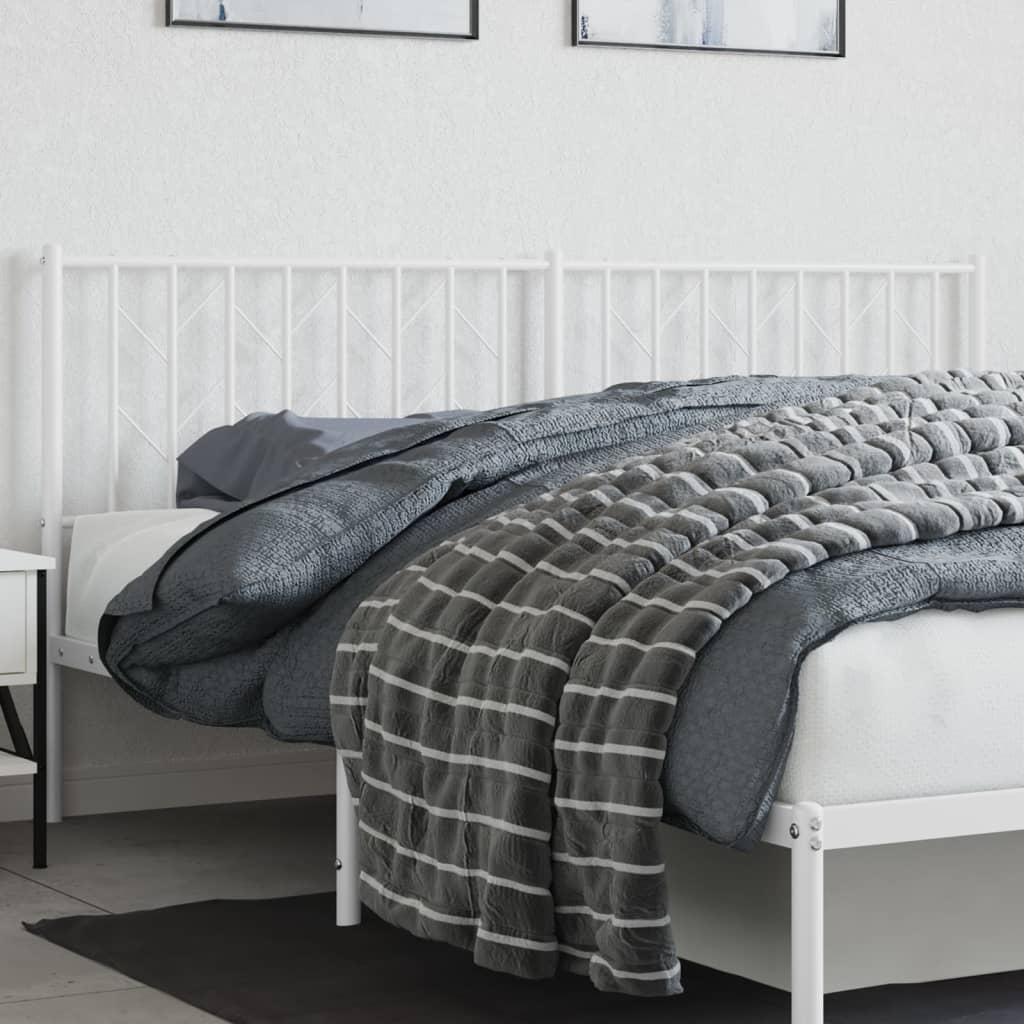Cabecero de metal blanco 180 cm eso5660