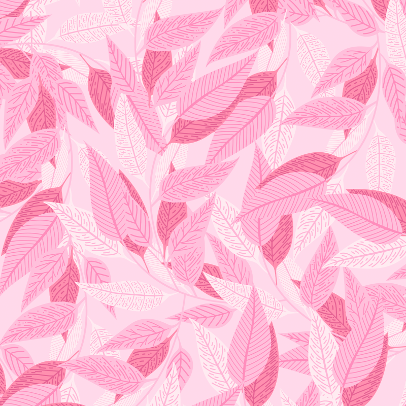 Papel pintado floral otoño rosa con motivo floral 60cm por 300cm