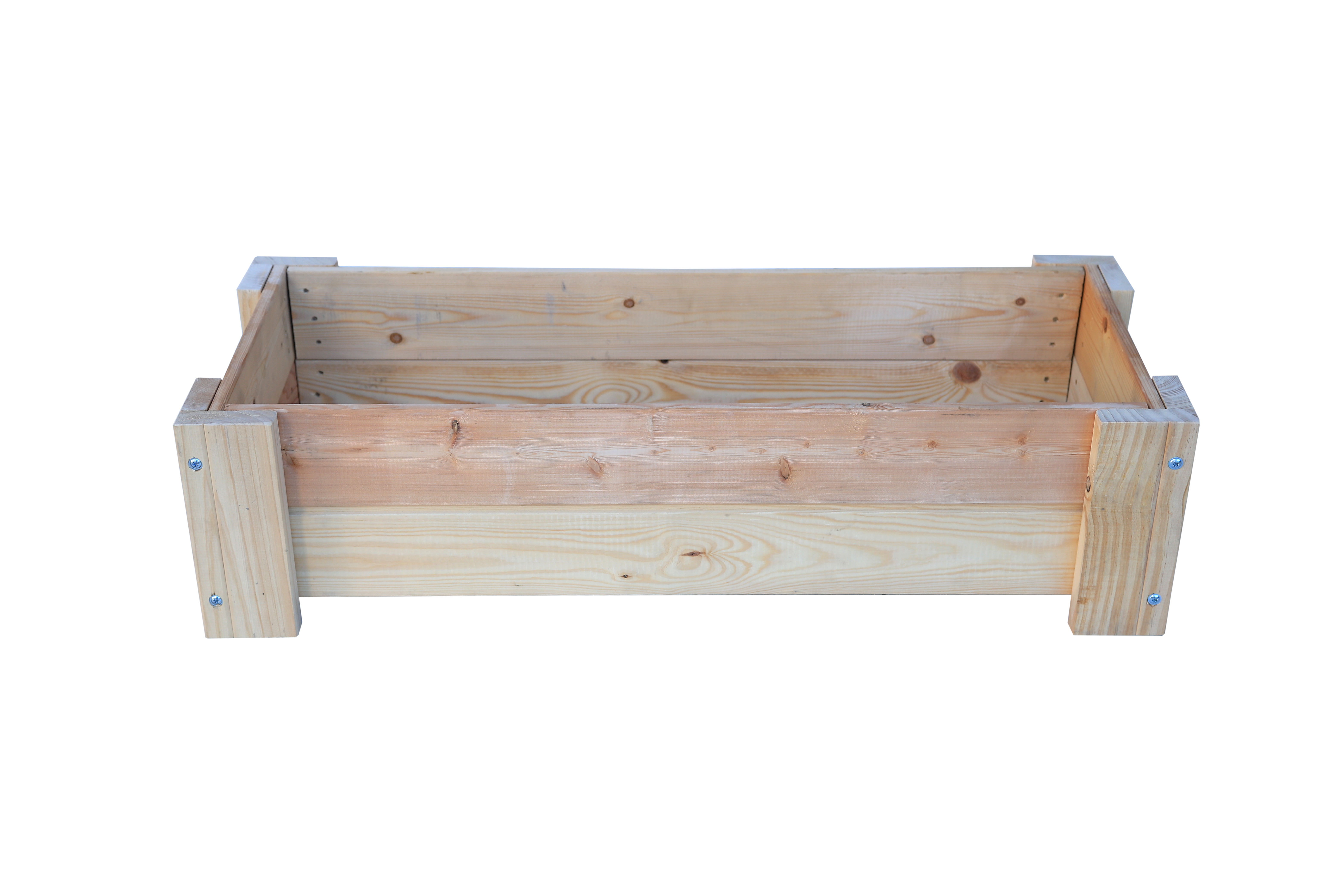 Mesa de cultivode madera 99x39x25cm 50l lavega natural-madelea