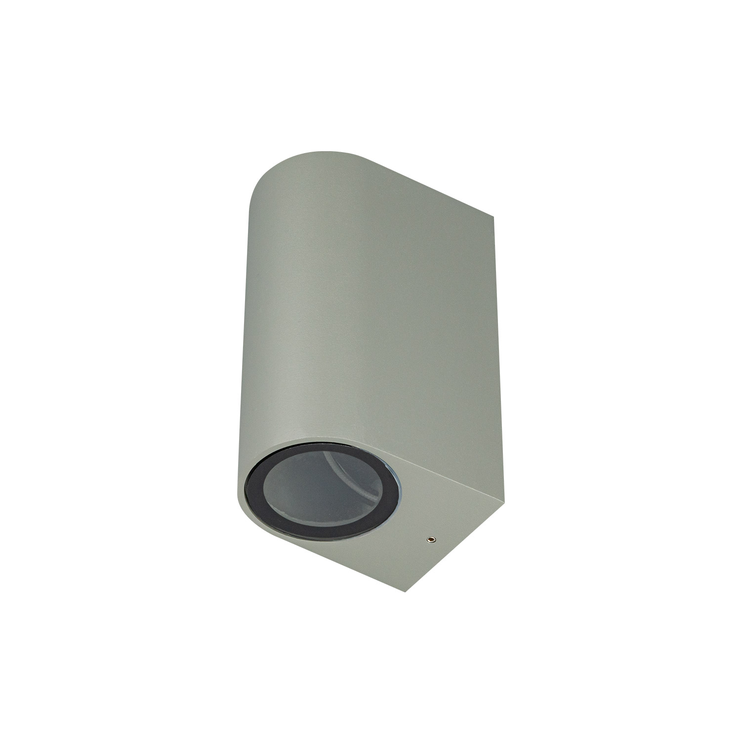 Apliques de pared cilindrico para dos bombilla LED GU10 Gris(APRGU10-1G)