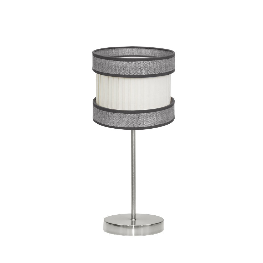 Home table lamp 1xe14 nickel