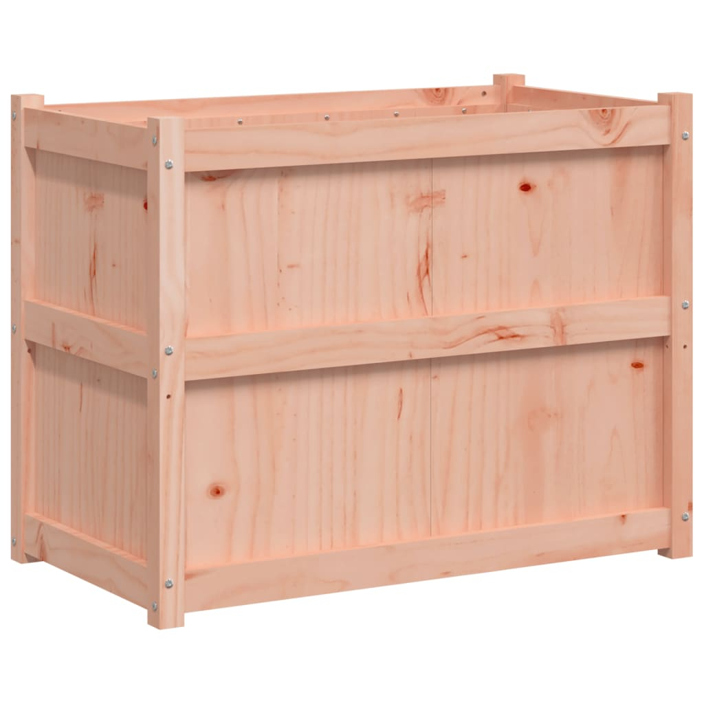 vidaXL jardinera madera maciza de abeto douglas 90x50x70 cm