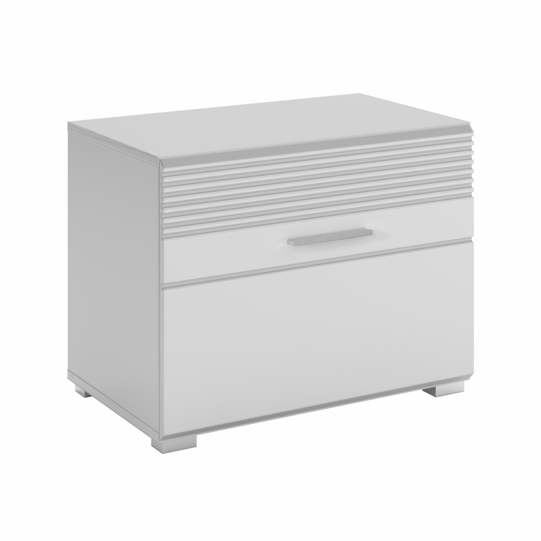 Mueble para zapatos – blanco lacado – kleankin
