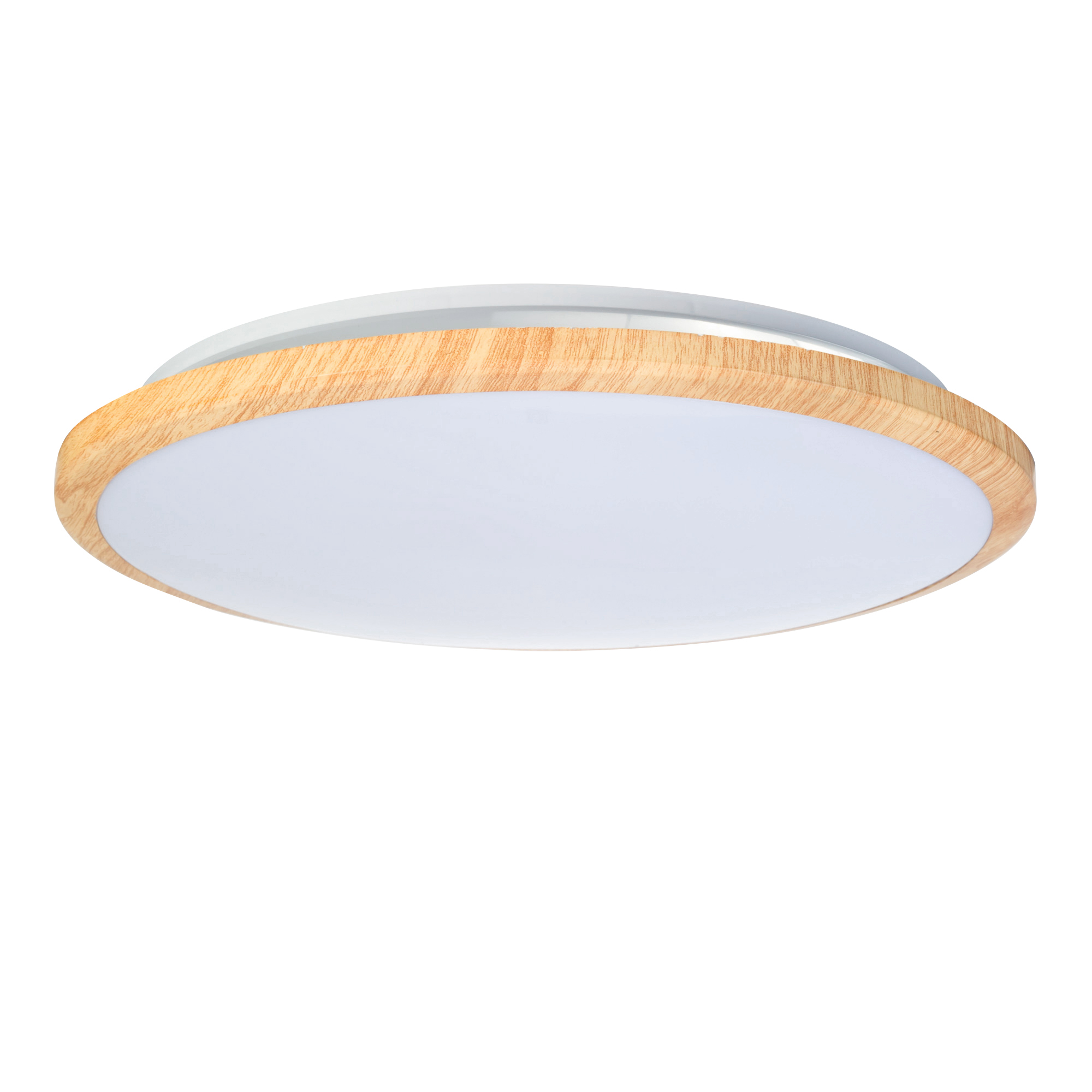Forlight plafón willy LED 19w blanco neutro 4000k on-off imitación madera,