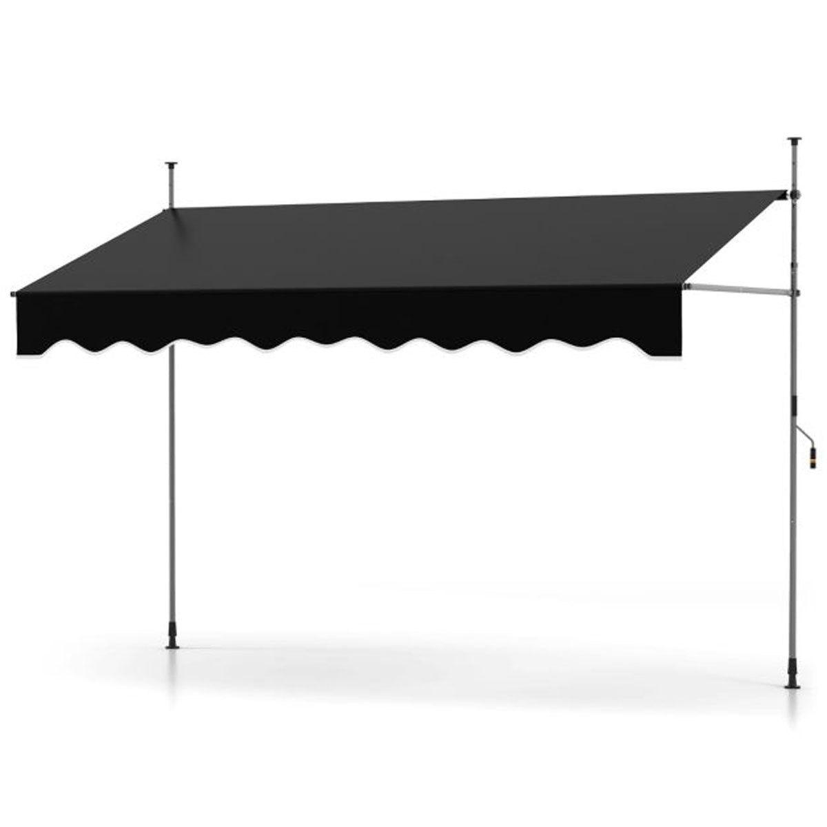 Toldo retráctil manual regulable 300 x 120 x 210-300