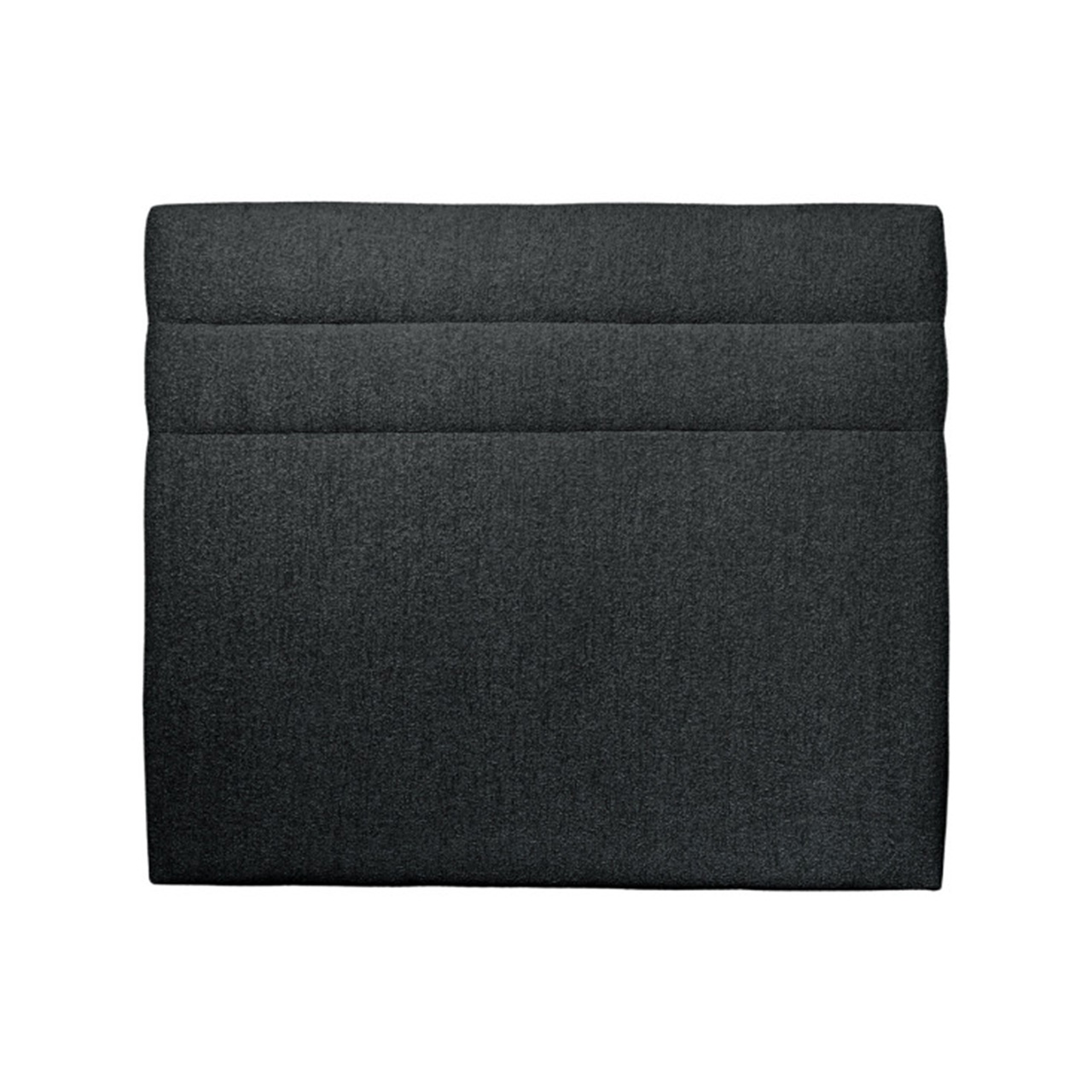 Cabecero de cama 2 líneas ascot black 120 x 180 cm altura 120 cm indream