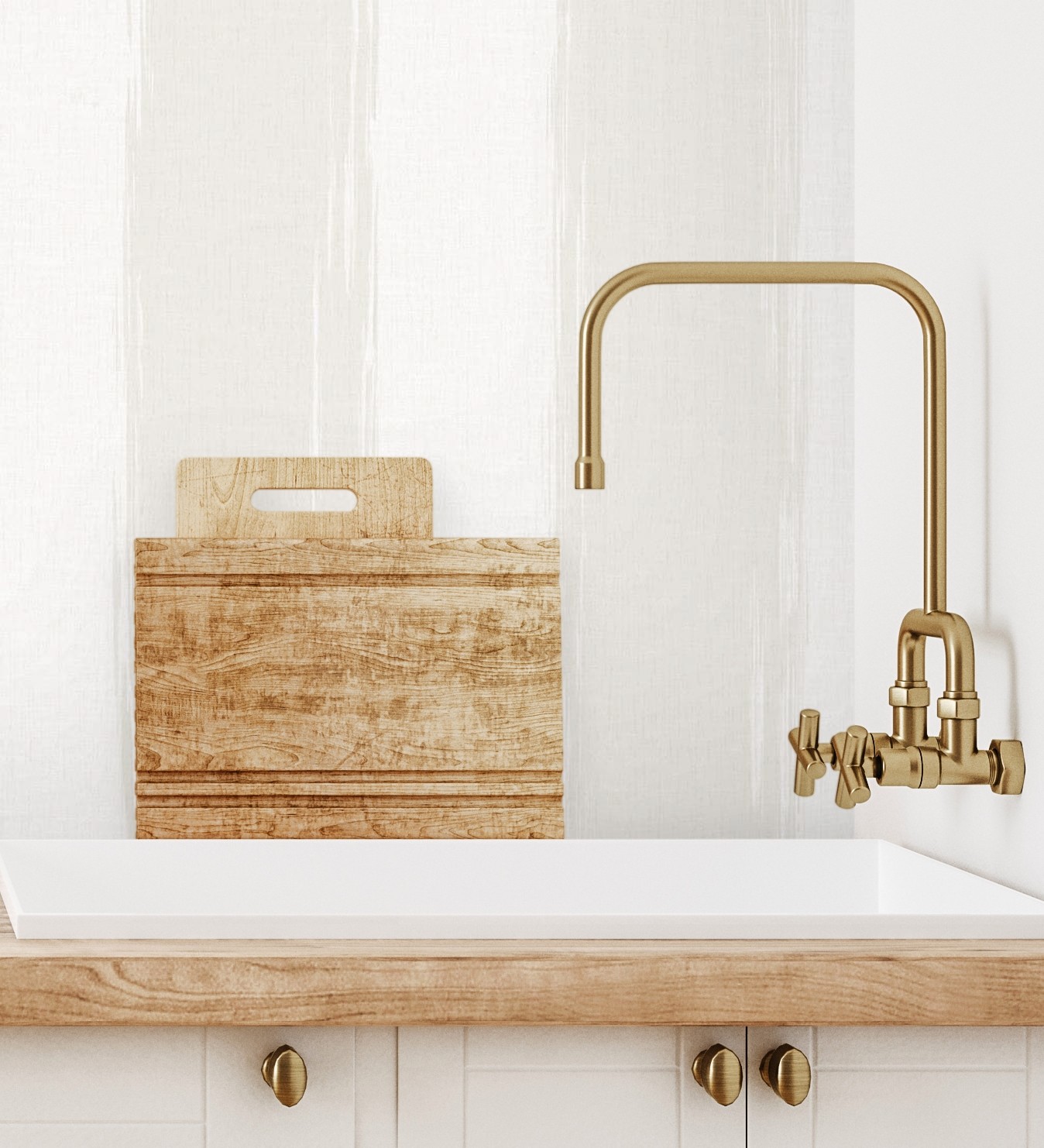 Papel pintado gaulan lavable de rayas con textura textil en 10.6m²