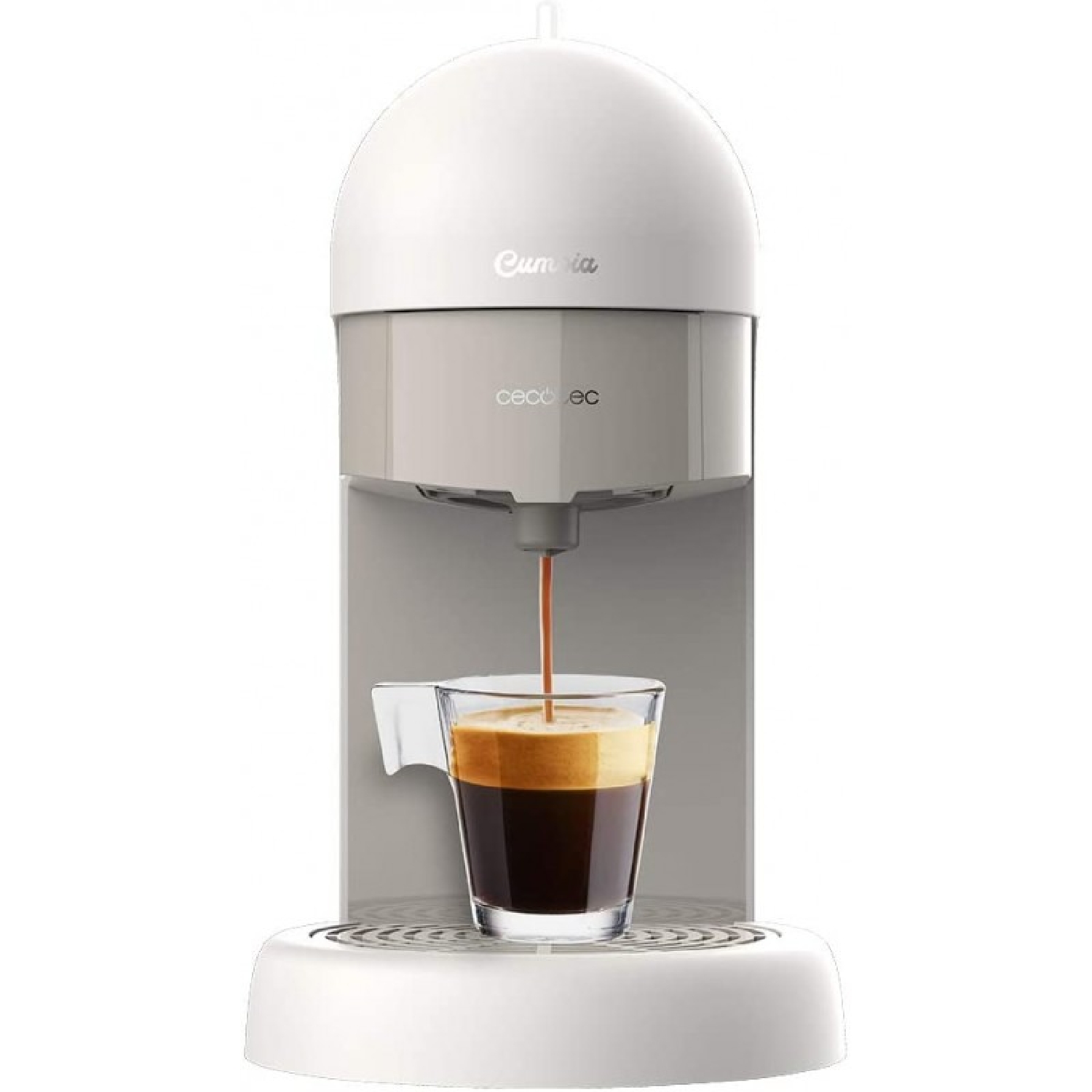 Cecotec cafetera express cafetera espresso cumbia capricciosa white