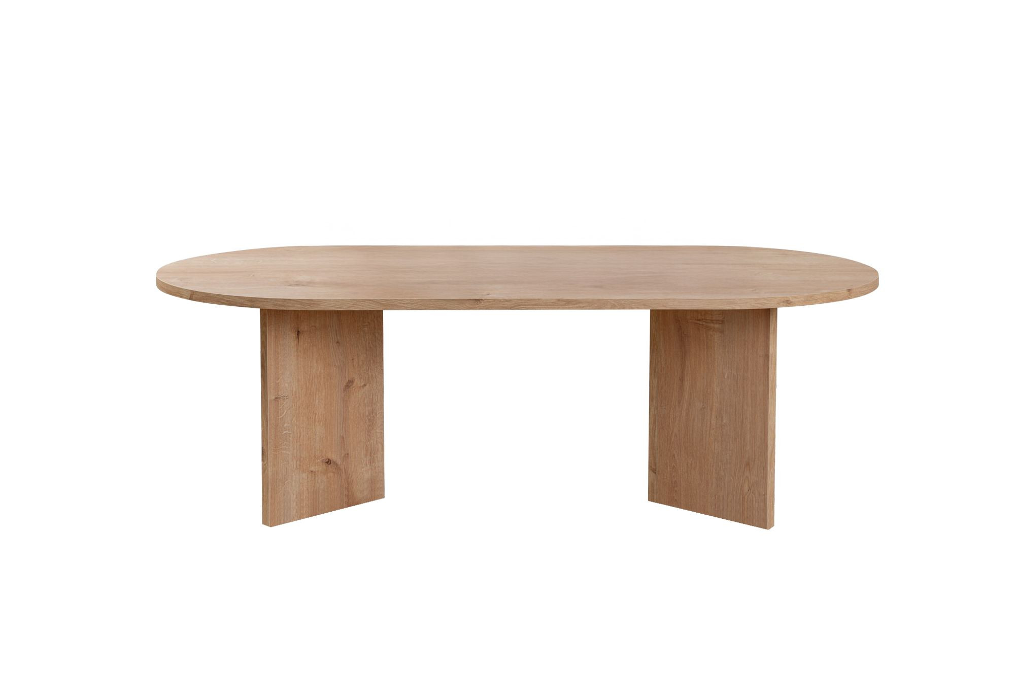 Mesa de centro de madera "sable" - 60 x 119 x 40 cm - roble zafiro