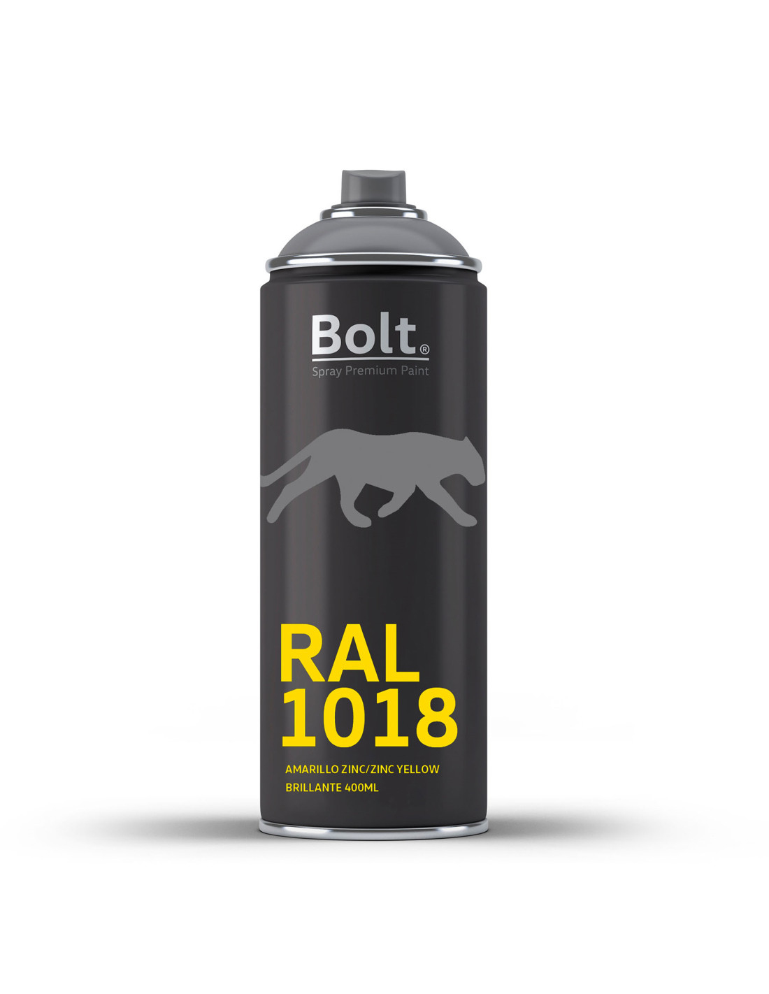 Spray bolt premium acrilico brillante ral 400 ml (ral 1018 )