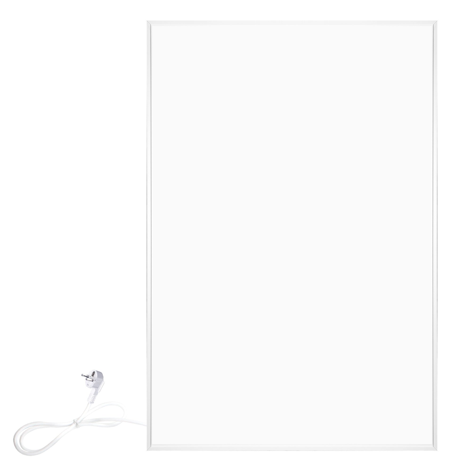 Panel de calor infrarrojo para pared o techo 450w 60x90cm blanco