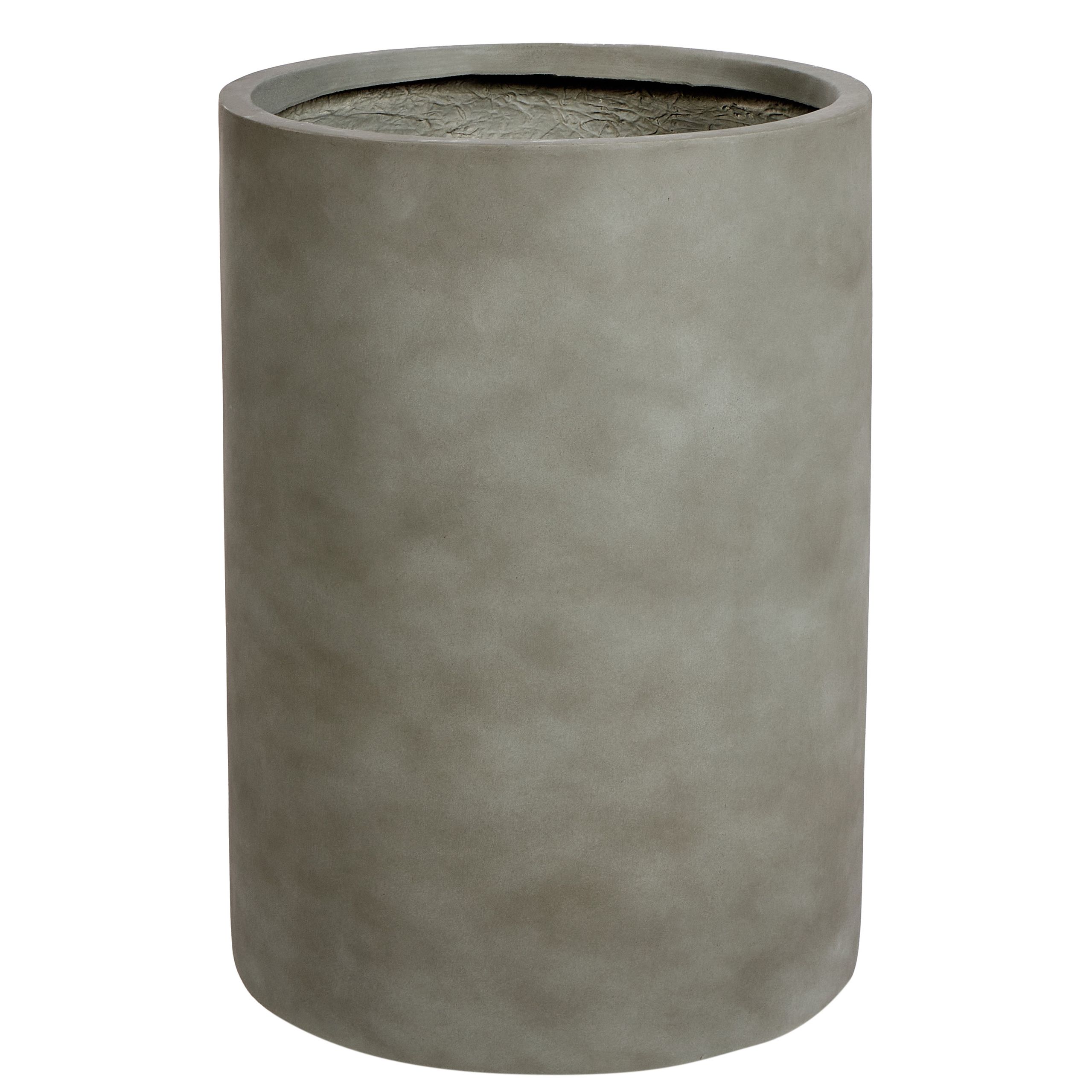 Maceta eucommia 36 cm gris