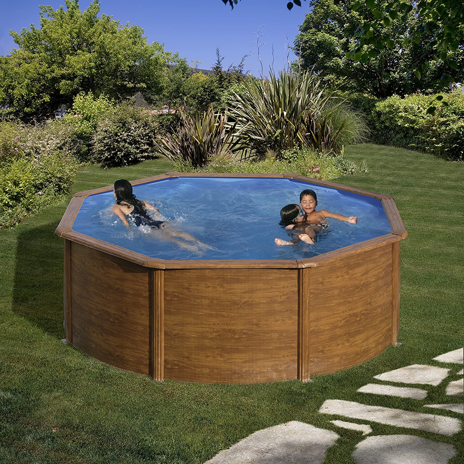 piscina gre redonda kit240w desmontable pacific