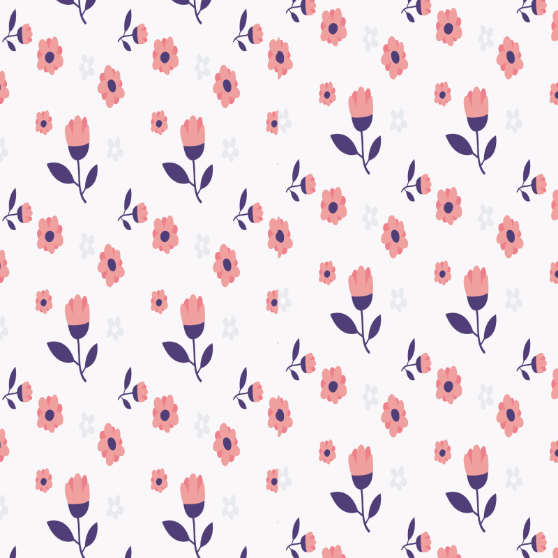 Papel pintado floral rosas elegante 60cm por 300cm