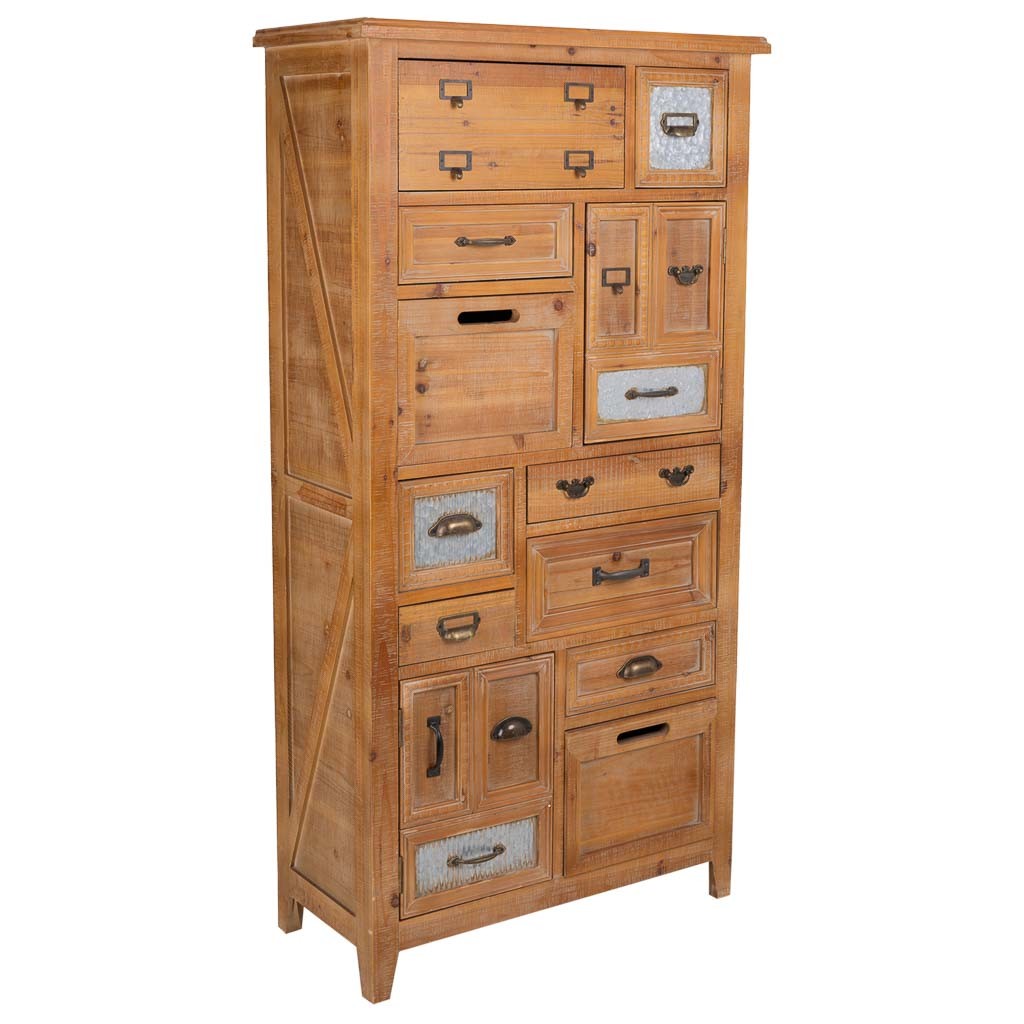 Sinfonier de madera 80x37x155h cm