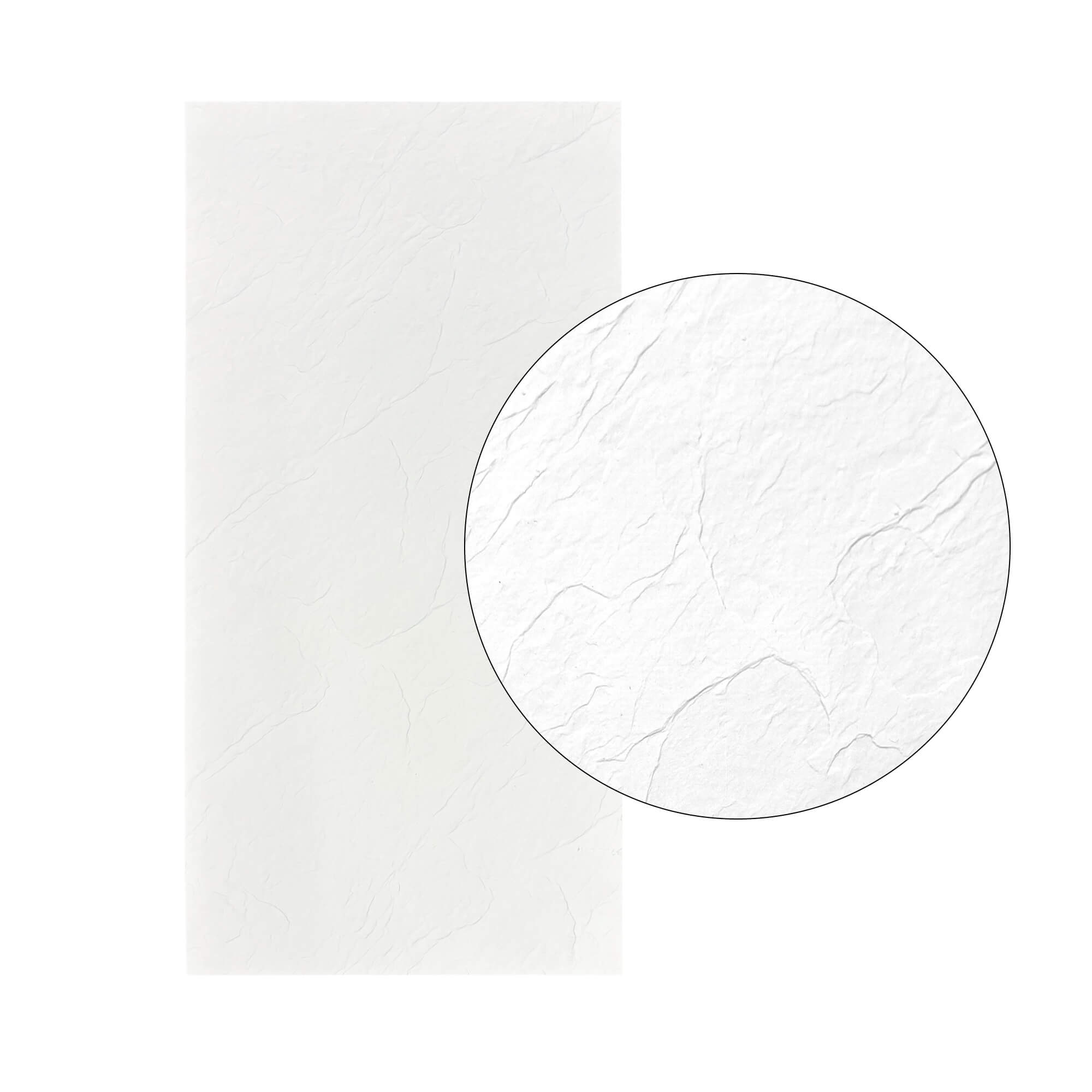 Pack 6 panel mural piedra flexible natural florencia blanco 118x58cm 4,11m²
