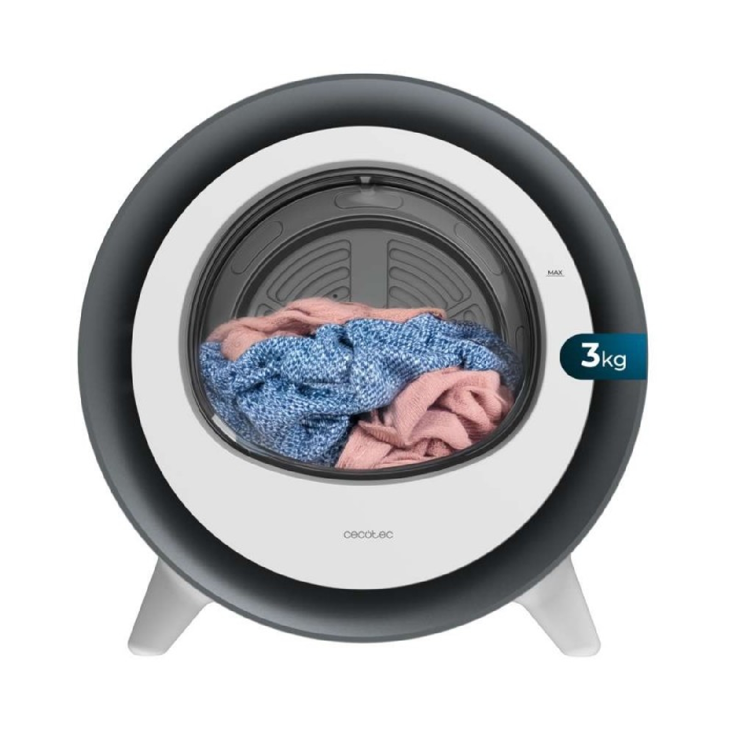 Cecotec secadora compacta de evacuación 3 kg bolero dresscode dry 3500v