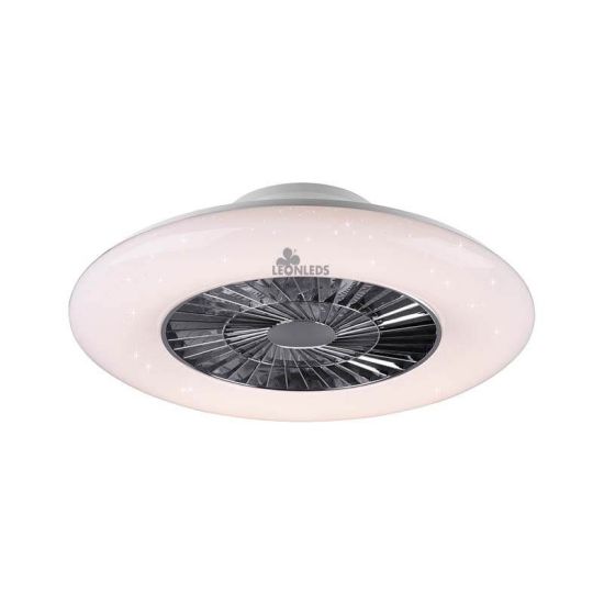 Trio lighting plafón ventilador LED con mando