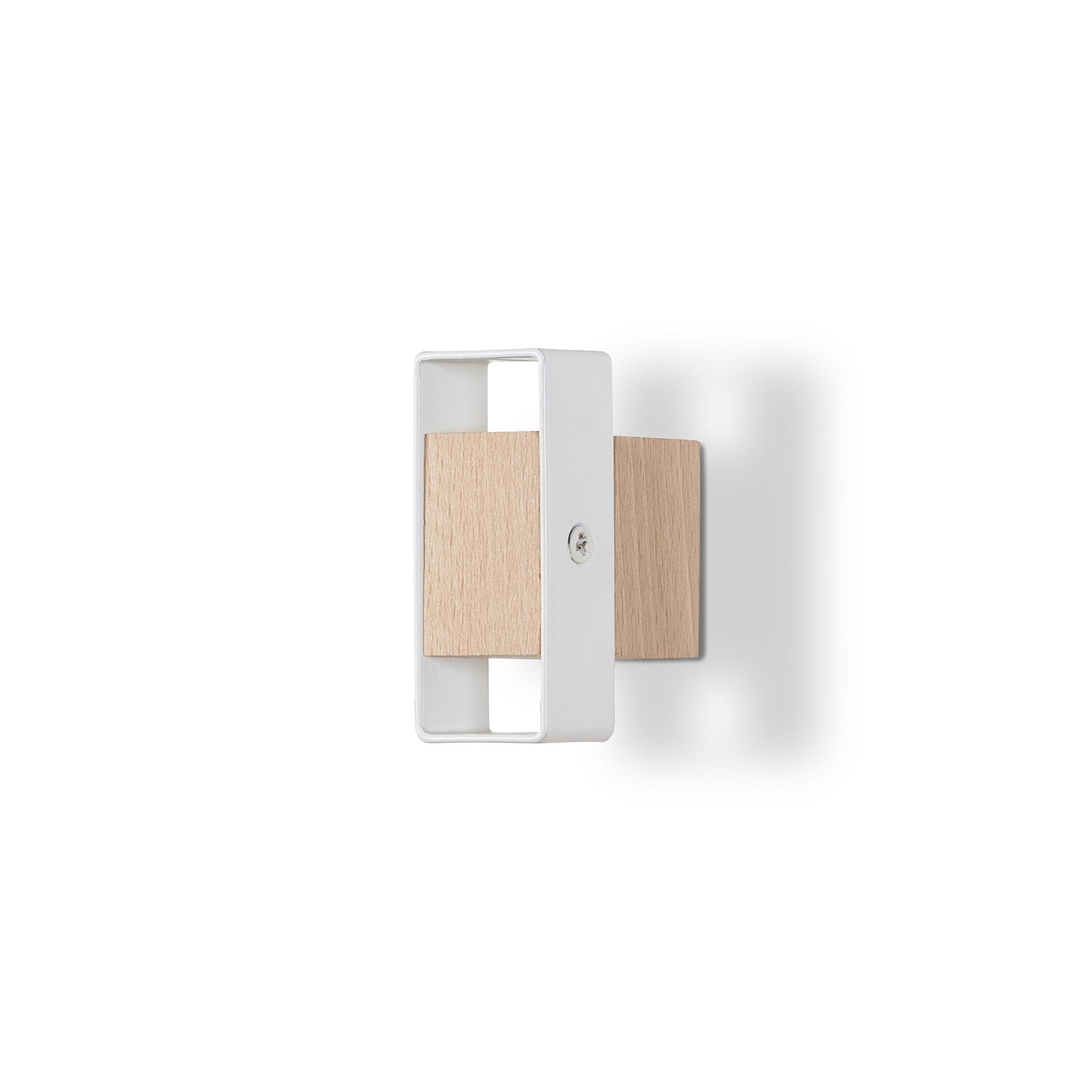 Colgador de pared rei c8705 | 30x60x50 mm | crudo-blanco mate