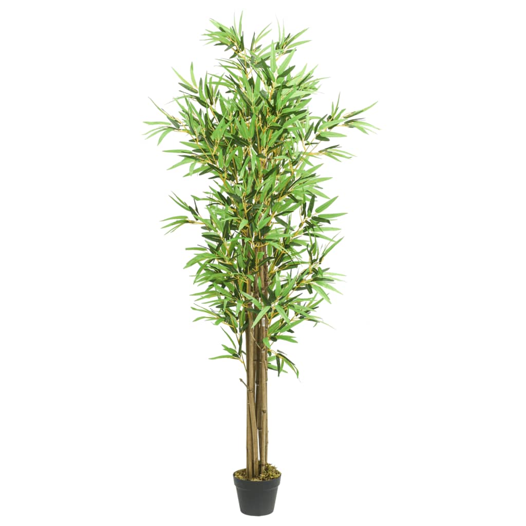 Árbol de bambú artificial con 1288 hojas verde 180 cm eerf4187
