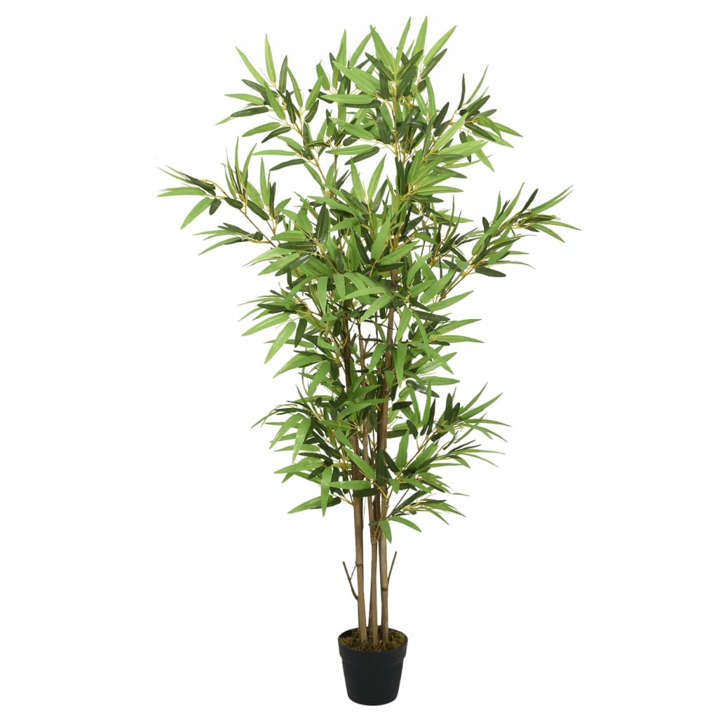 Árbol de bambú artificial con 828 hojas verde 150 cm eerf5506