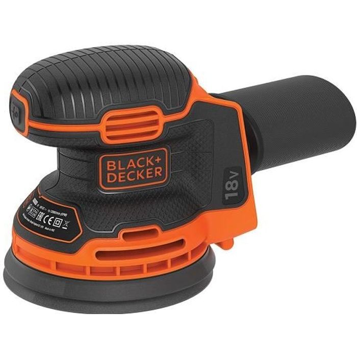 Lijadora excéntrica inalámbrica - black+decker - bdcros18n-xj - 18v - 125mm