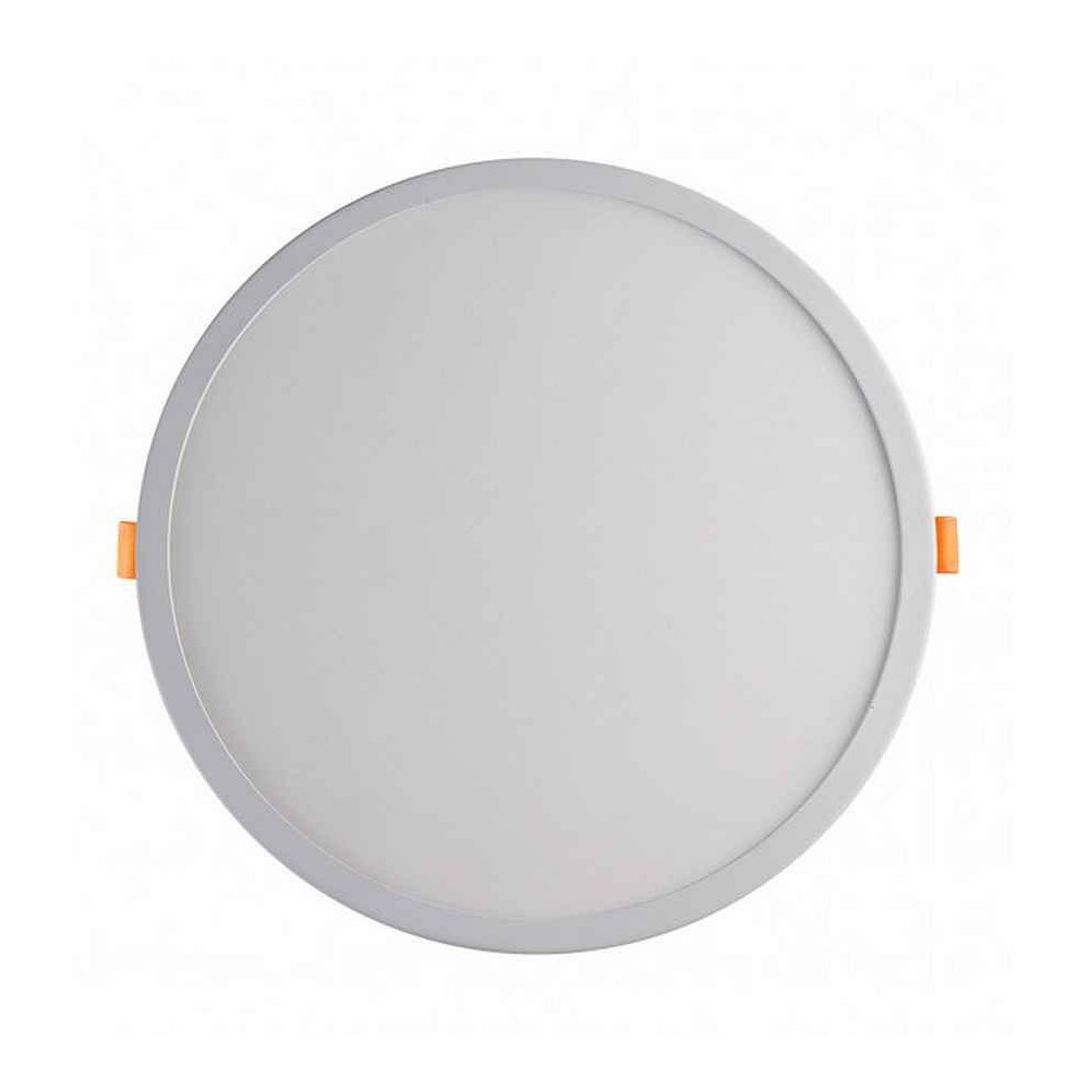 Downlight 20w 5500k blanco lejania 1x23x23 cm 1900lm empotrar corte ajustab