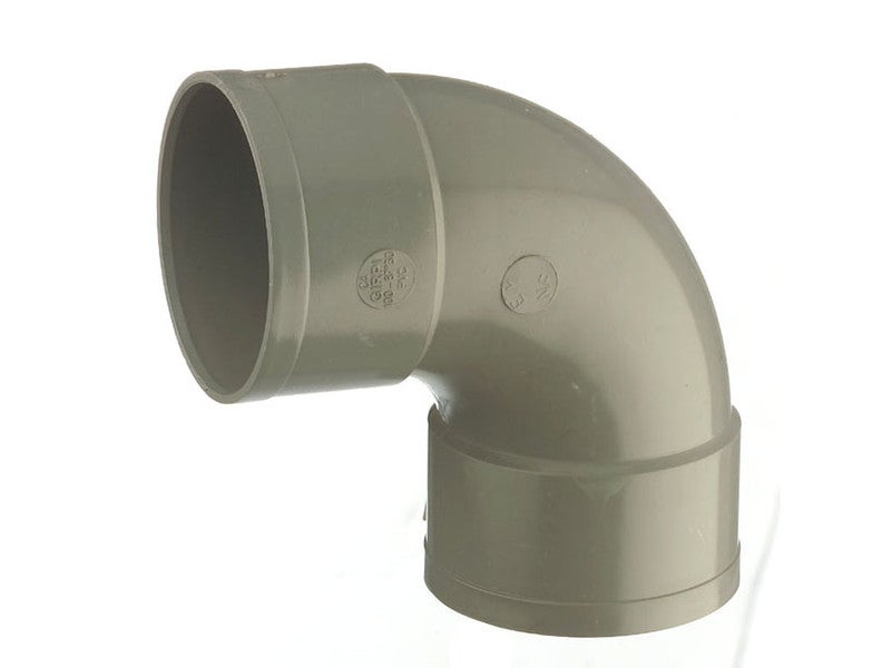 Codo 87,3° en pvc para encolar, hembra / hembra, d.32