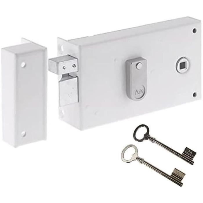 Cerradura horizontal de superficie con rodillo - yale - yah37g - blanco - 2