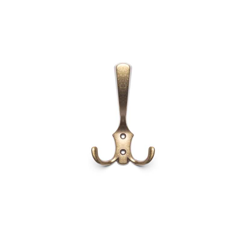 CoLGador de pared triple 502 bronce rustico