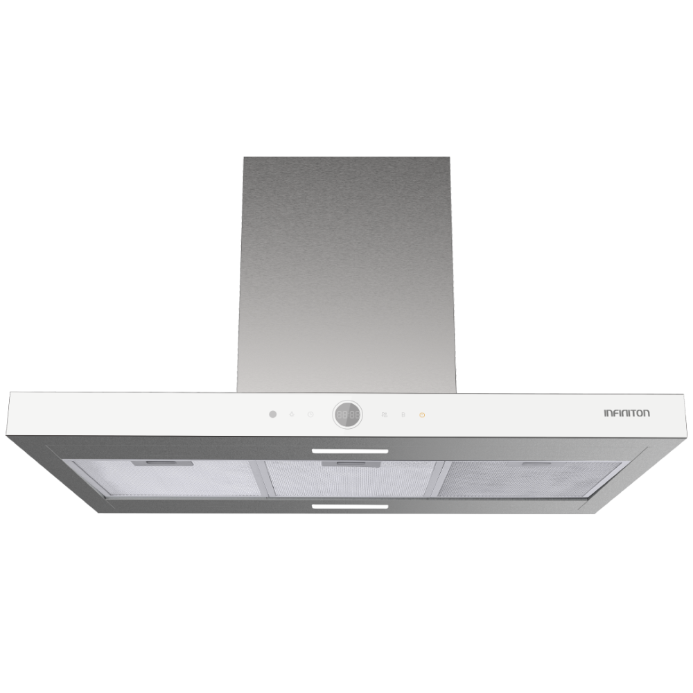 Campana infiniton cmpt-ish97wg - inox,90cm, 800m³/h, 250w, isla t invertida