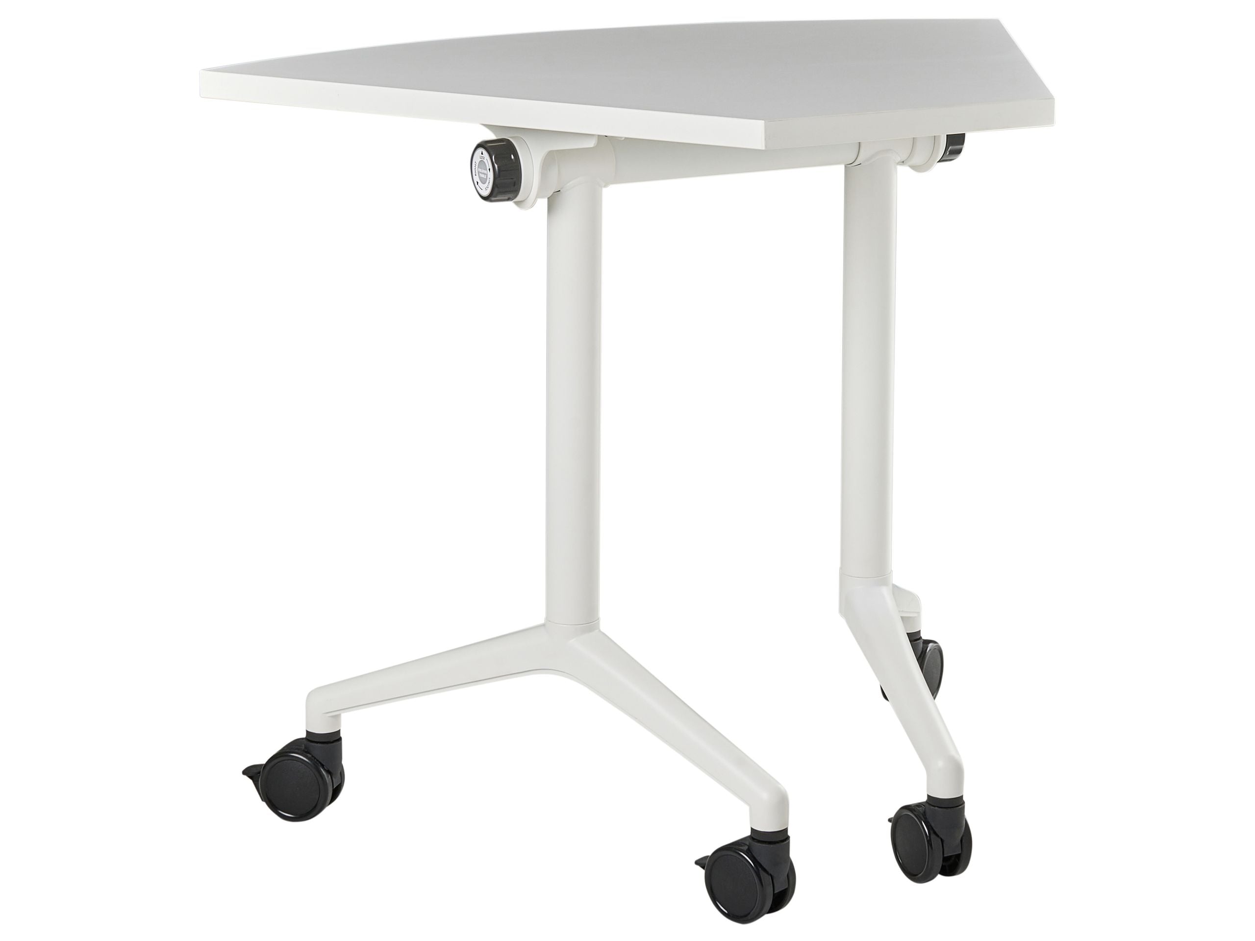 Módulo de escritorio esquinero plegable cavi 90 cm 64 cm blanco