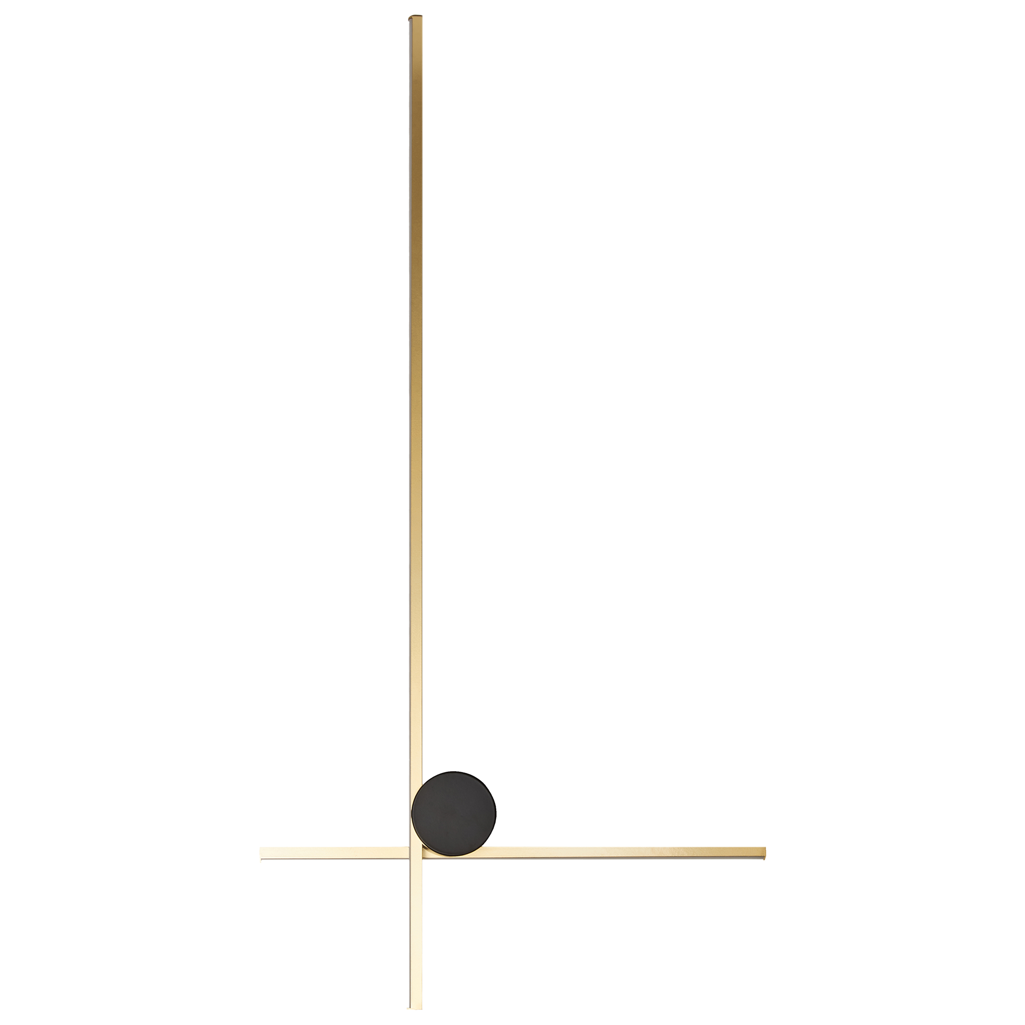 Lámpara LED de pared nuevo metal dorado