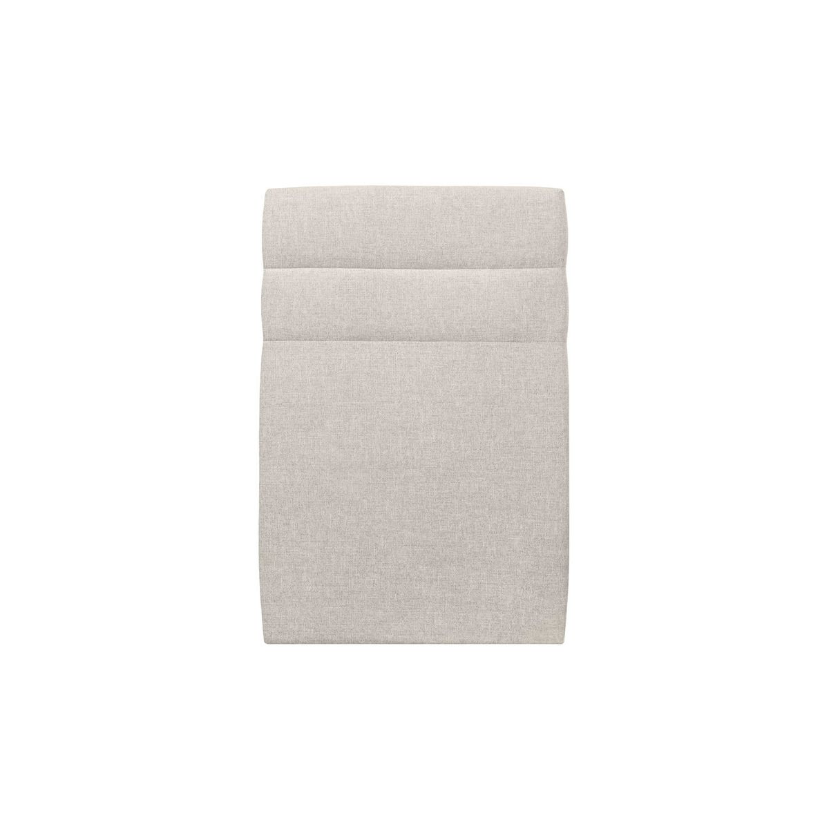 Cabecero 90 cm lines - tela natté beige claro - beige claro