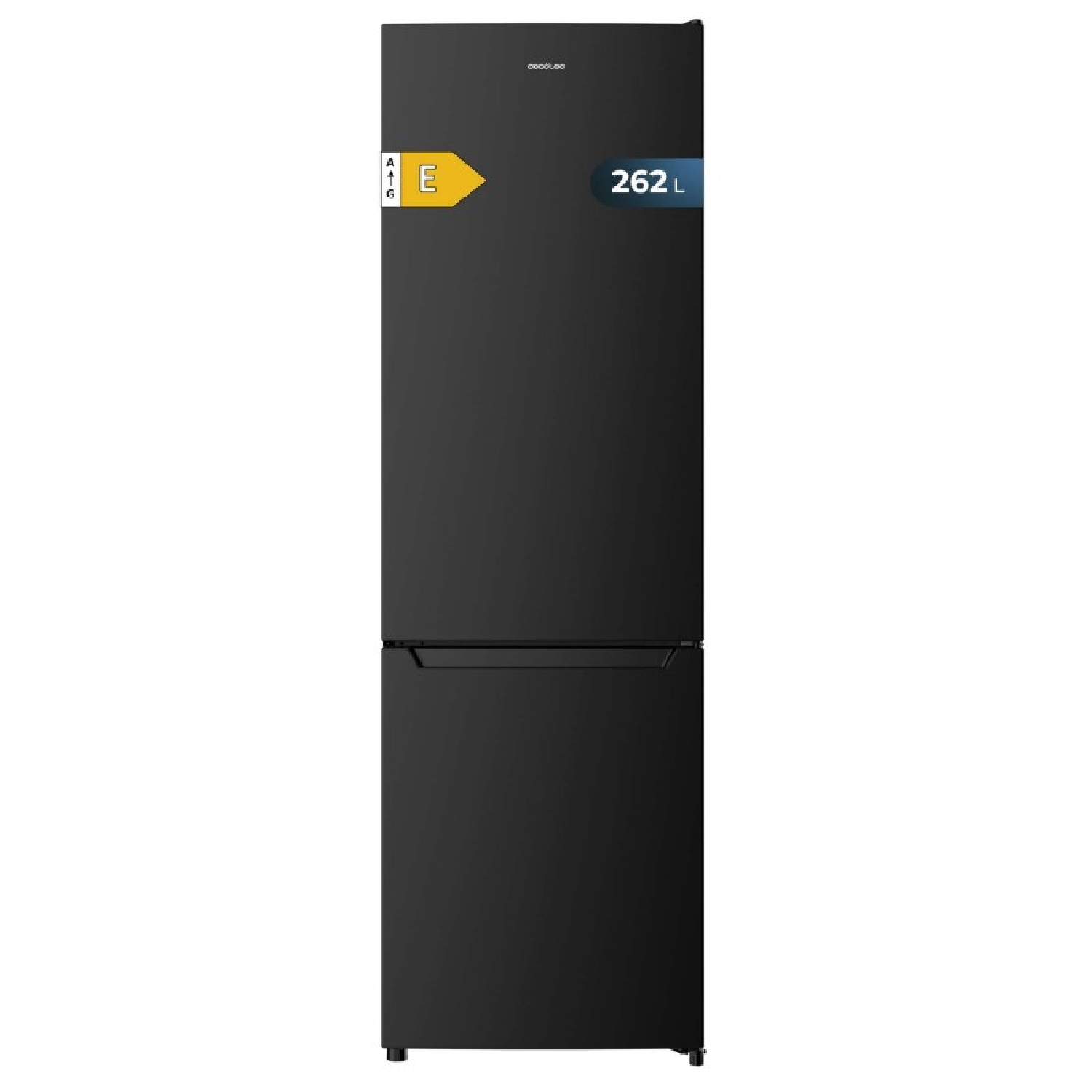 Cecotec frigorífico combi bolero coolmarket combi 262 black e