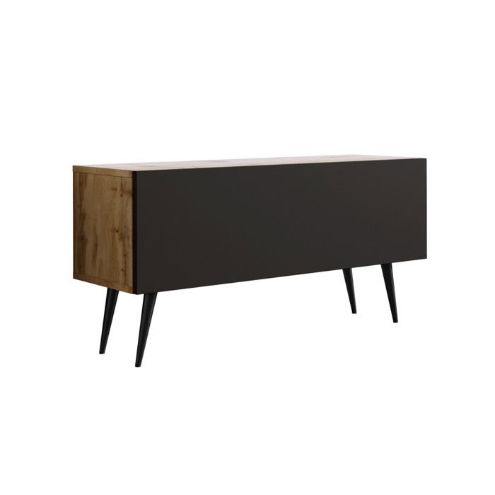 Mueble tv - puerta a presión - 100 x 32 x 52 cm