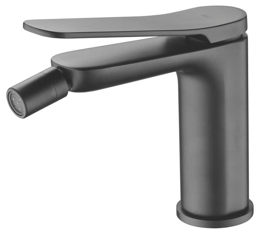 Mice- grifo monomando de bidet- mezclador de wc - color negro mate