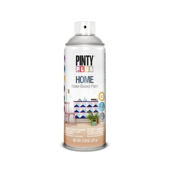 Spray pintyplus home base agua 400 ml (hm417 gris lluvia)