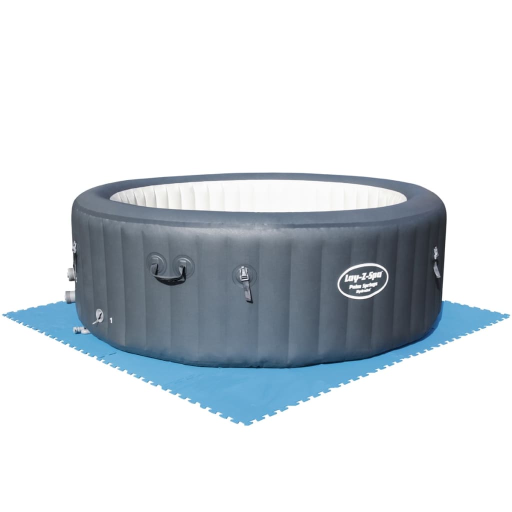 Protectores de suelo de piscina 8 piezas azul 58220 es5916