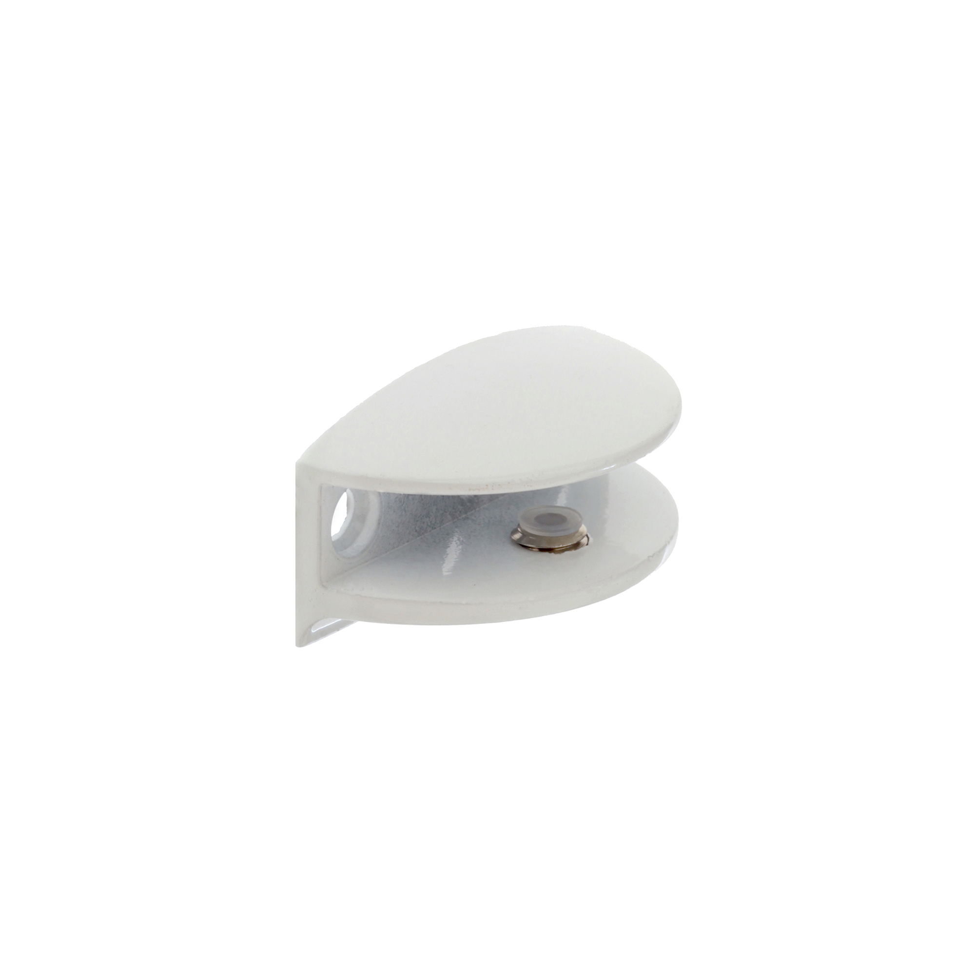 Soporte de balda rei 89 | 50x25x25 mm | blanco | zamak