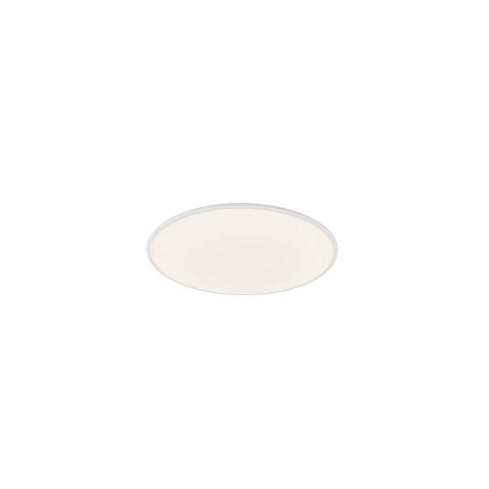 Mantra plafón LED redondo ultrafino slim 16w, blanco ø25cm