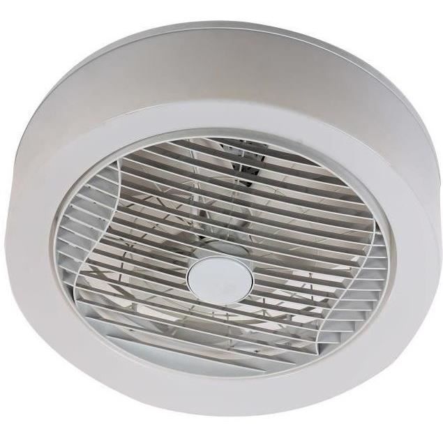 Crown aire-luz - ventilador de techo blanco ø40cm 95w con corona de ilumina