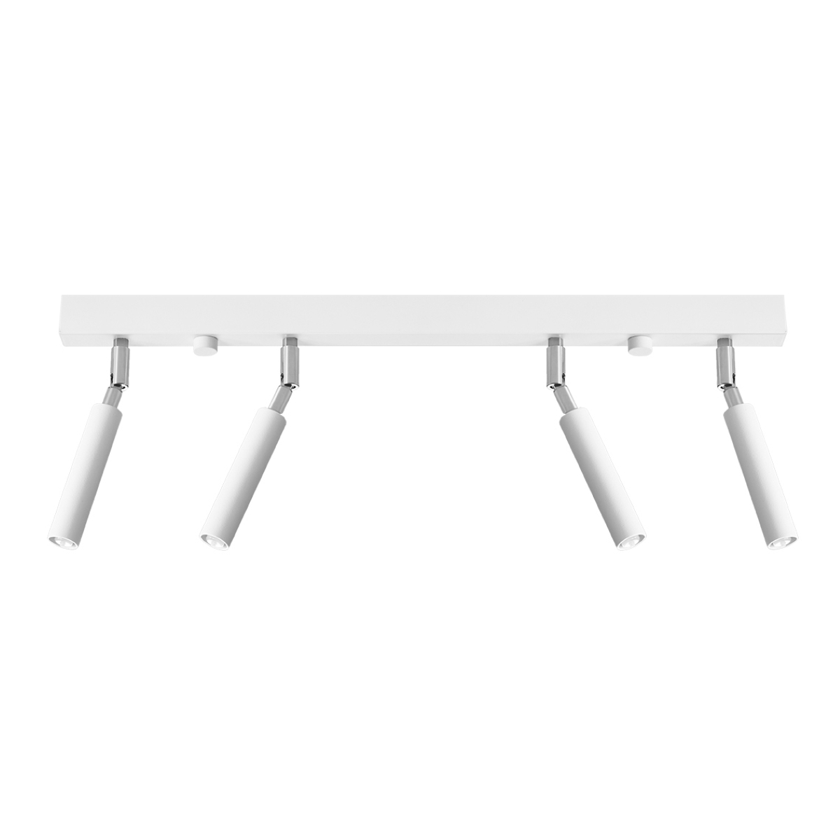 Lámpara de techo eyetech 4 blanco aluminio 60x20x3cm