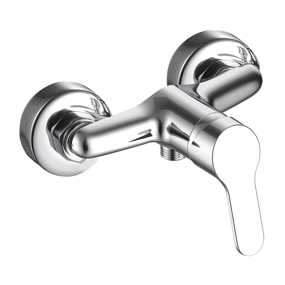 Kibath grifo ducha monomando aspa acabado cromo brillo fabricado en latón