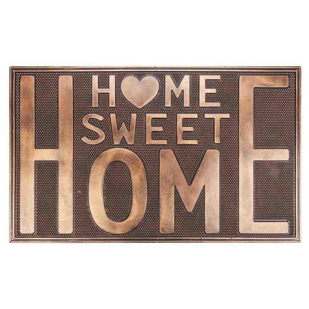 Felpudo de goma diseño home 45x75