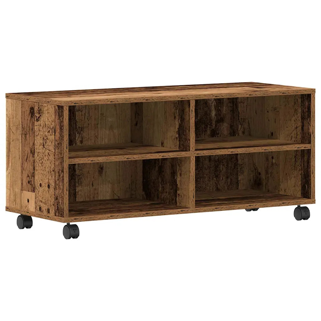 Mueble de tv rectangular moderno con almacenamiento versátil 90