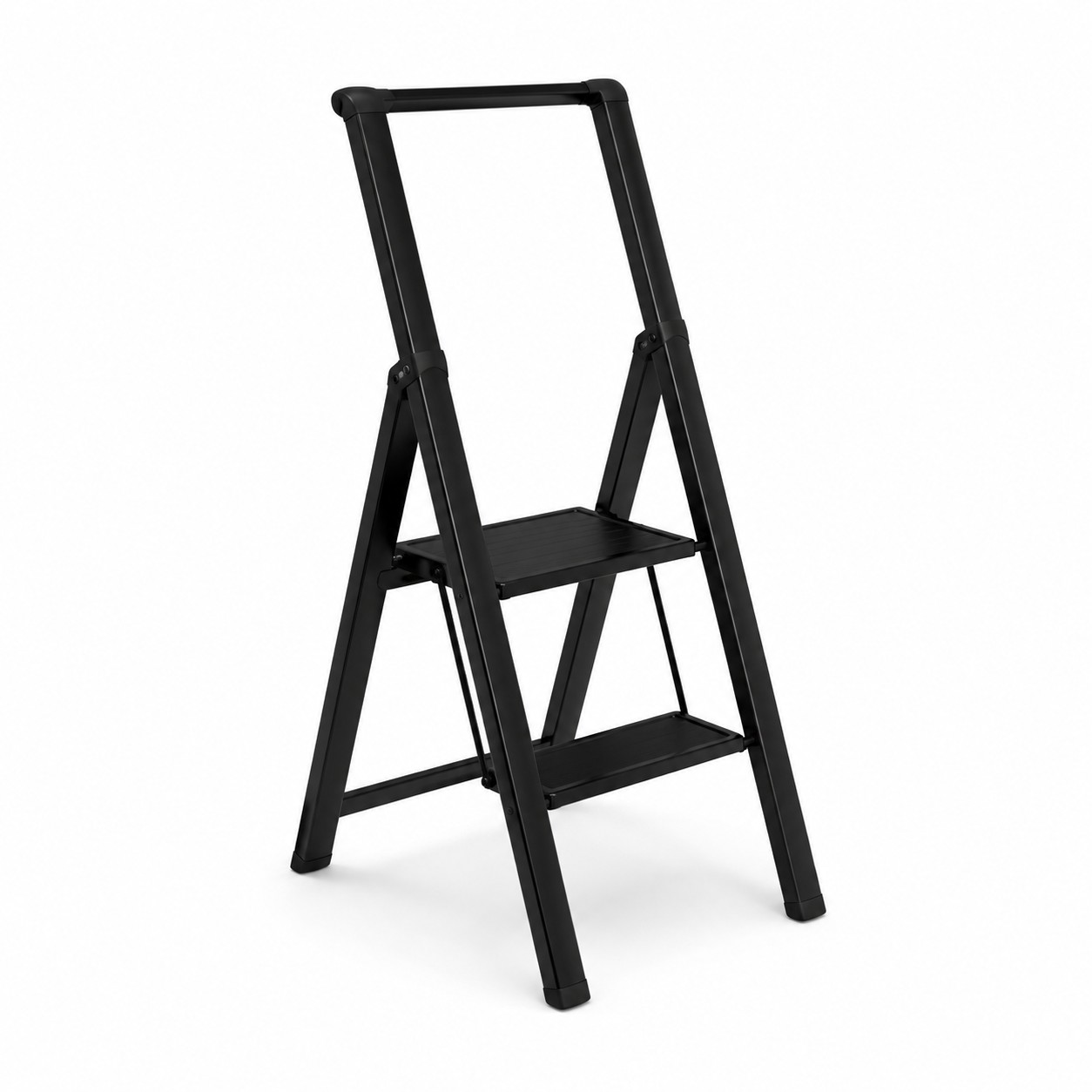 Escalera profesional black line t-bls-2x1 de 2 peldaños