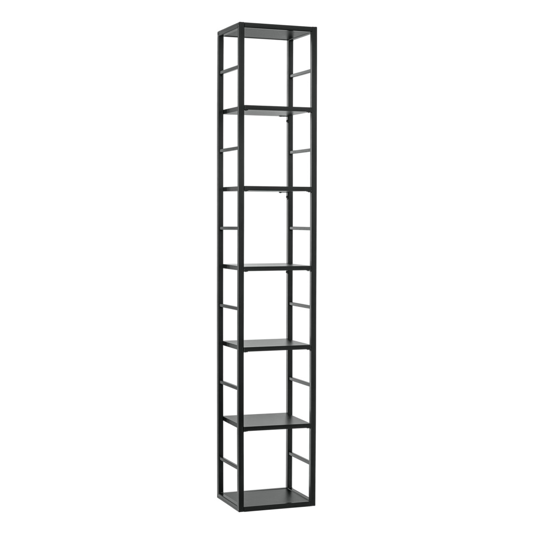 Estantería columna colección switch - marco de metal negro - estilo industr