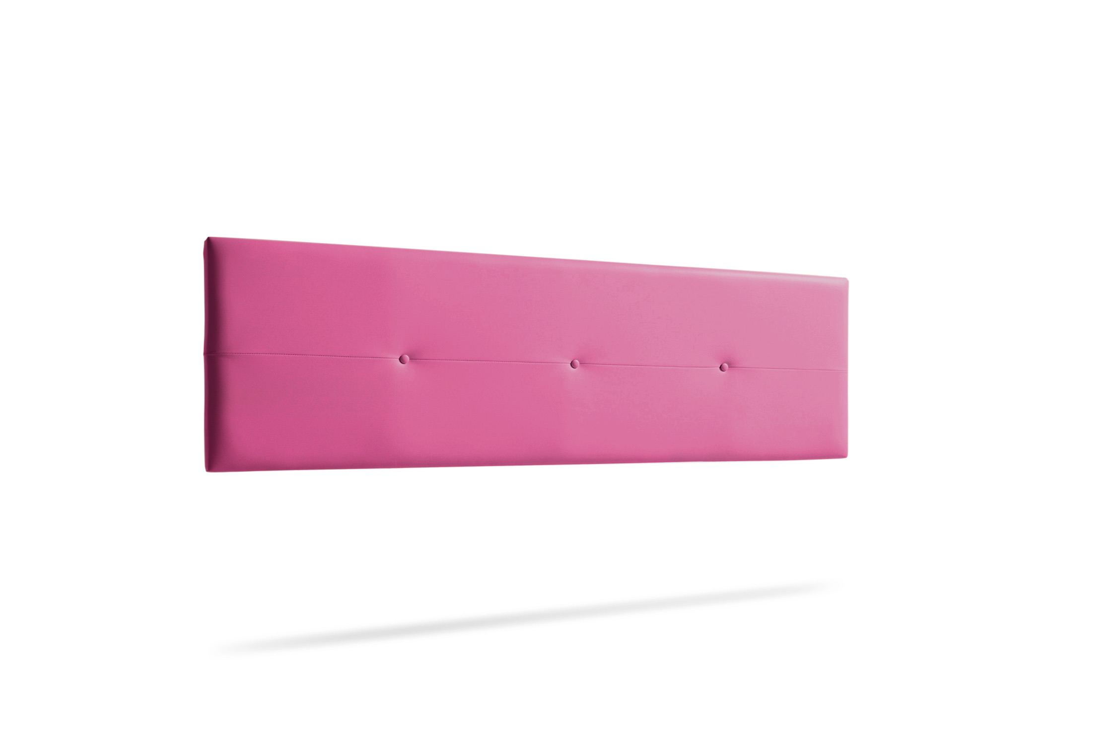 Cabecero tapizado napoli polipiel 220x50x5 cm - moonia